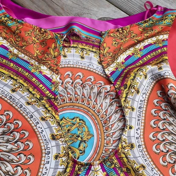 3 for $20 Arden B. colorful open back blouse S - Picture 3 of 5